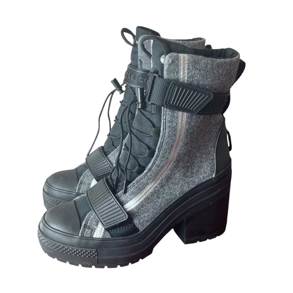 Converse Chuck Taylor All Star GR82 XX High Heel Women's Boot 567489C Size 7 - Picture 1 of 7